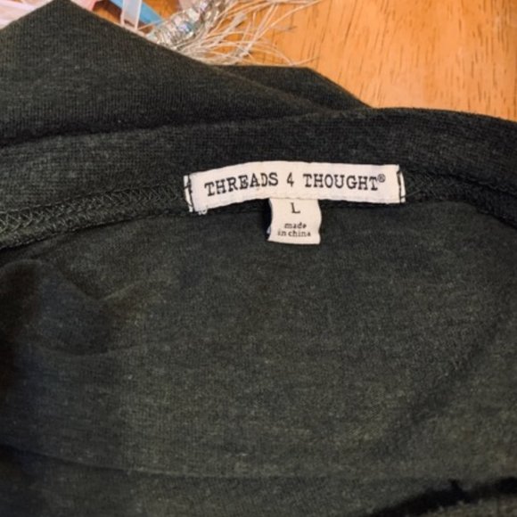 Threads 4 Thought Mens green long sleeve - Picture 5 of 6